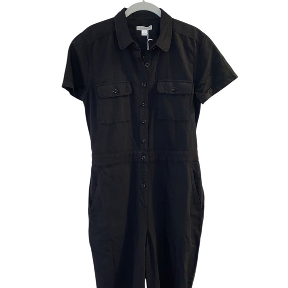 NWT Outerknown Women's S.E.A. Suit Jumpsuit Black S Utility Coverall Workwear - Picture 5 of 15
